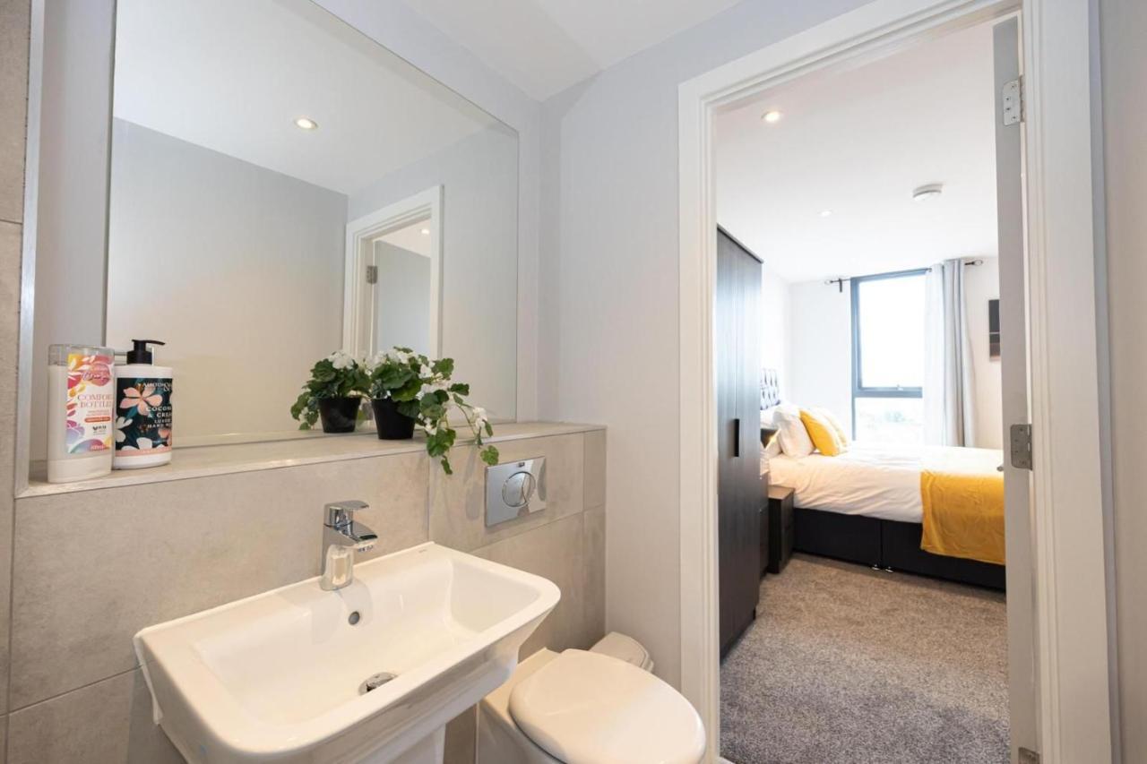 Contemporary 3 Bedrooms Apartment Manchester City Esterno foto