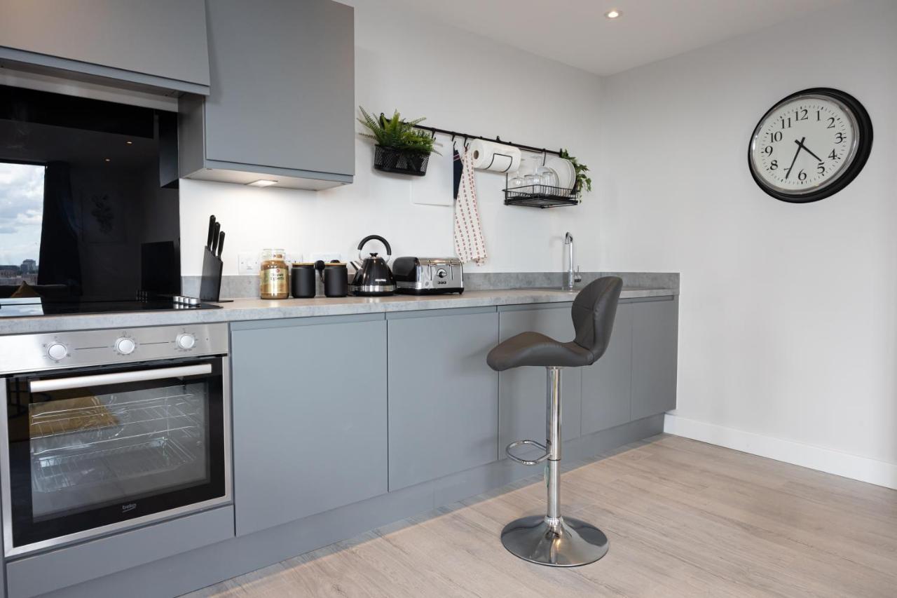 Contemporary 3 Bedrooms Apartment Manchester City Esterno foto