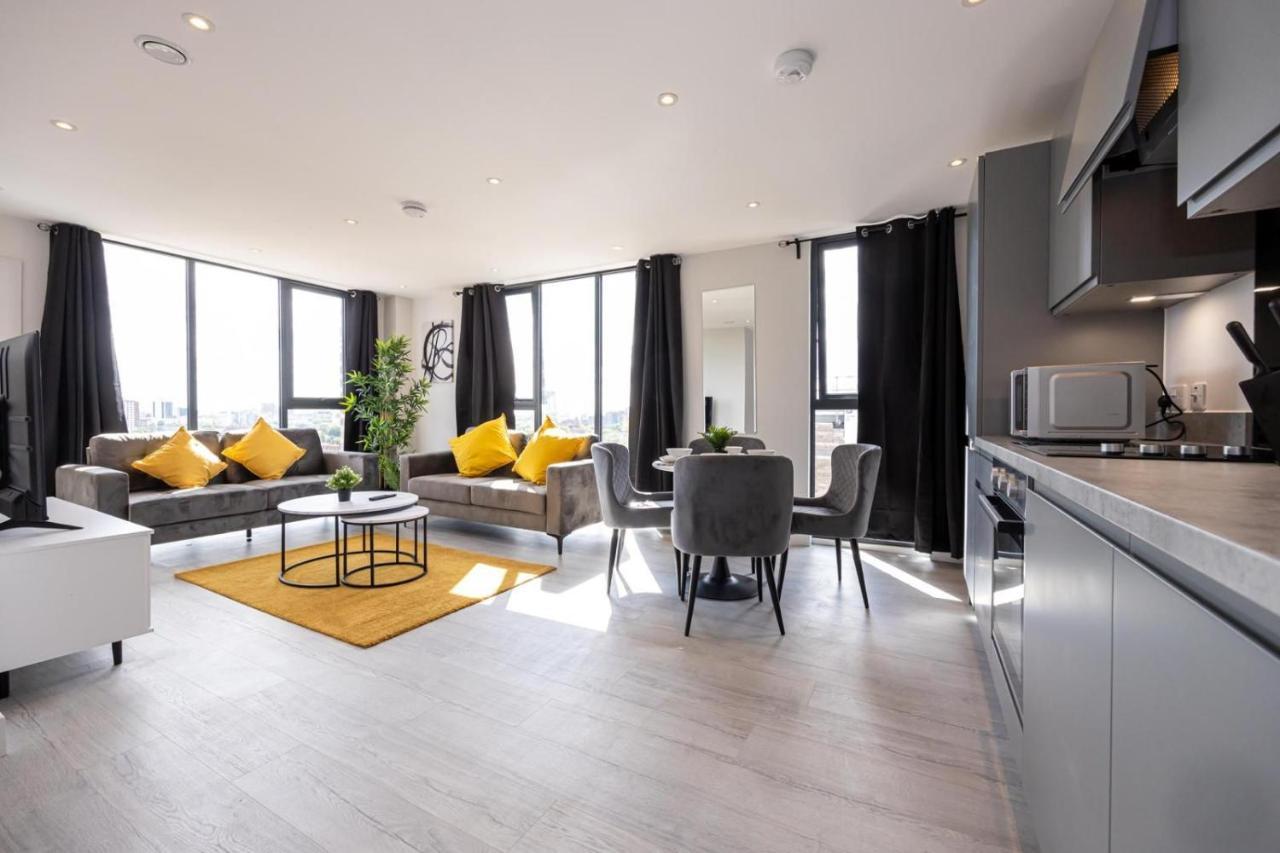 Contemporary 3 Bedrooms Apartment Manchester City Esterno foto