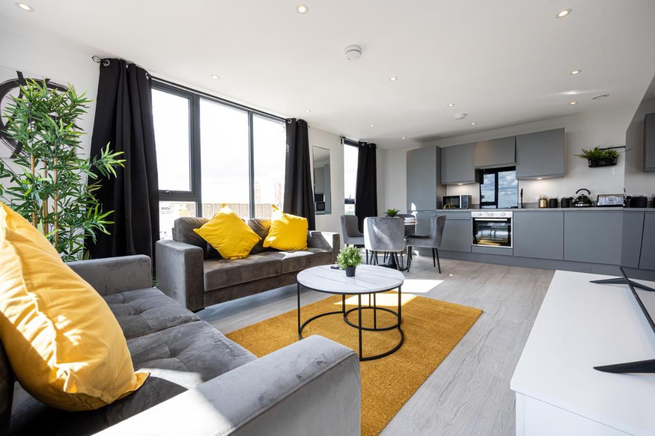 Contemporary 3 Bedrooms Apartment Manchester City Esterno foto