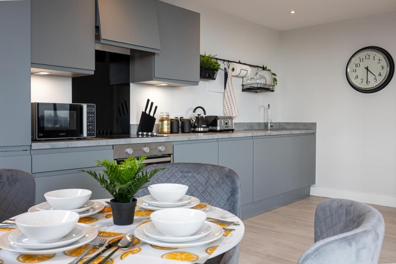 Contemporary 3 Bedrooms Apartment Manchester City Esterno foto
