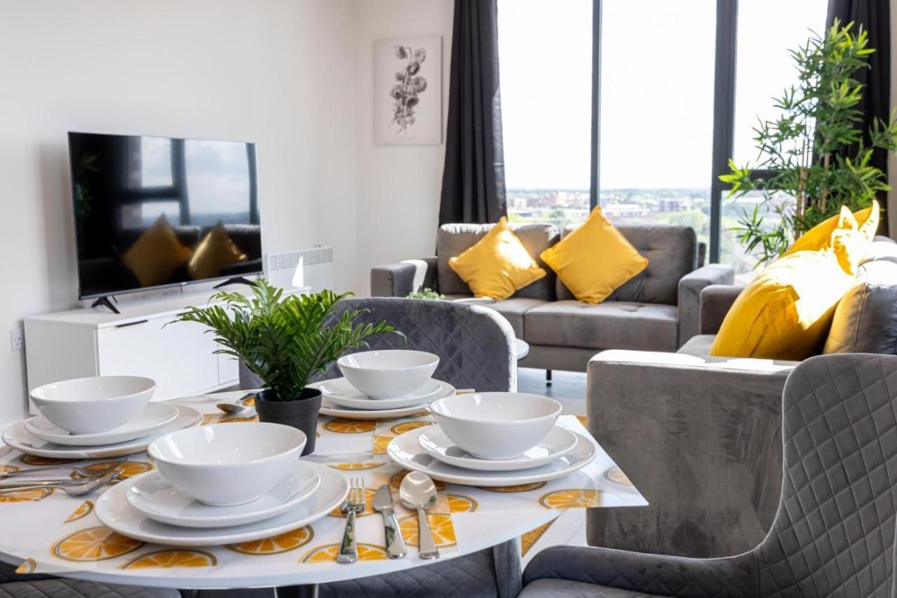 Contemporary 3 Bedrooms Apartment Manchester City Esterno foto