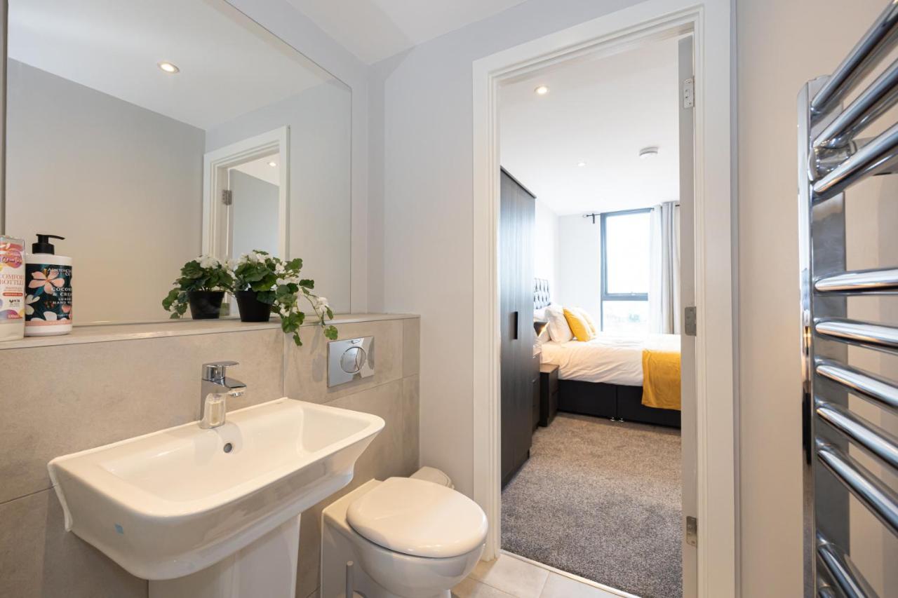 Contemporary 3 Bedrooms Apartment Manchester City Esterno foto